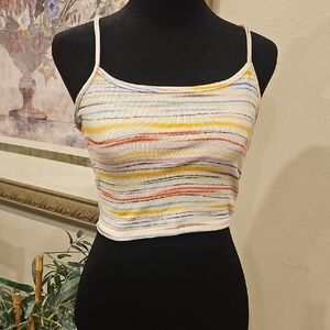Colorful Striped Tank Top
